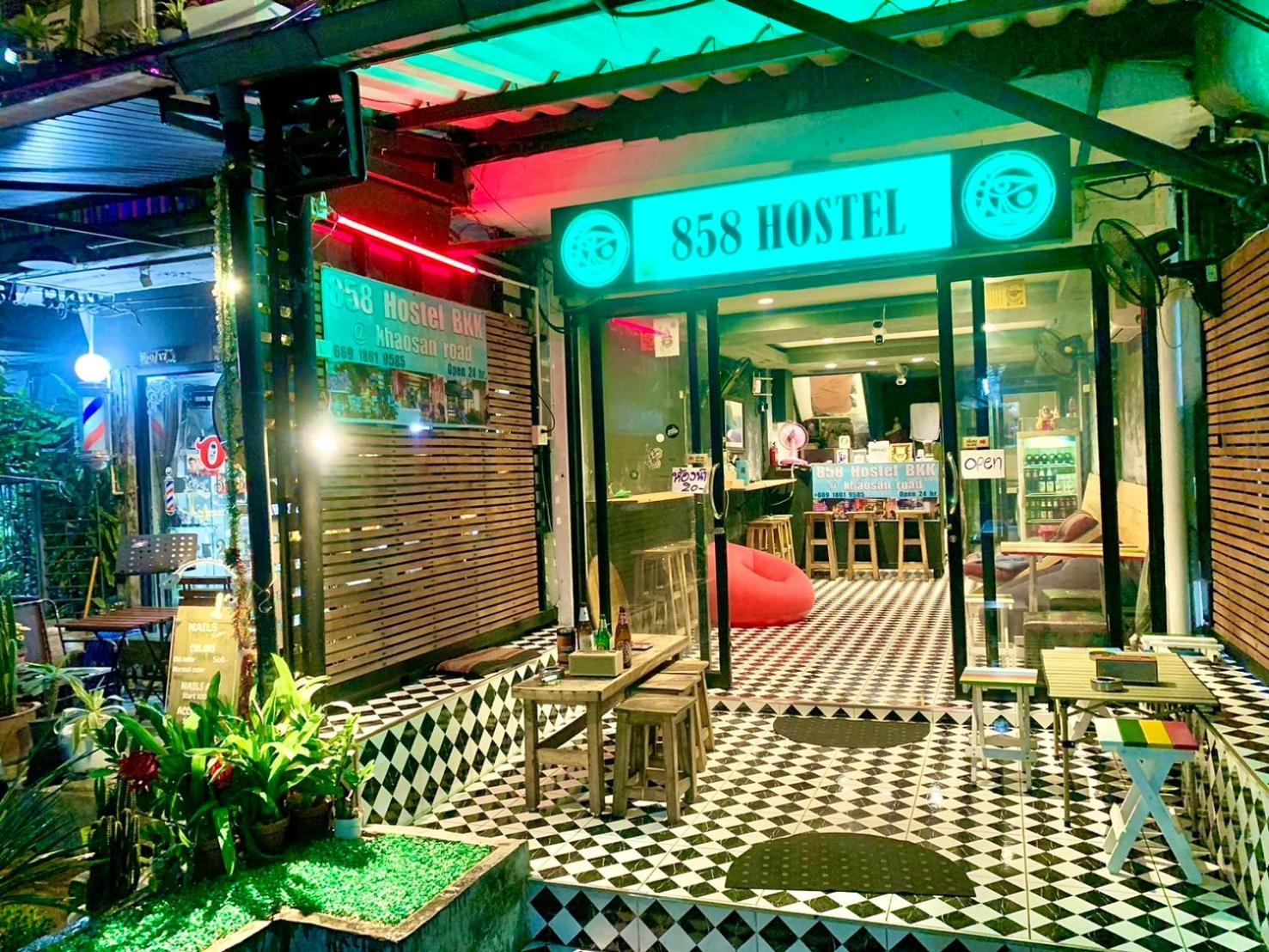 858Hostel Bkk In Khaosan Road Bangkok Exterior foto